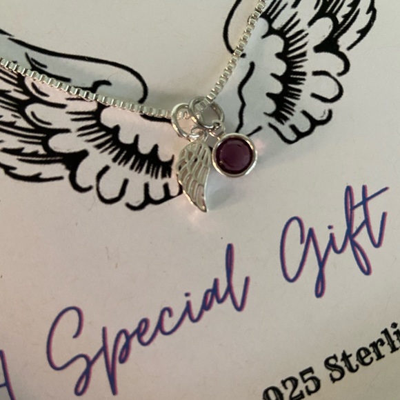 Angel Wing Special Gift Charm • Birthsto… - Picture 2 of 12